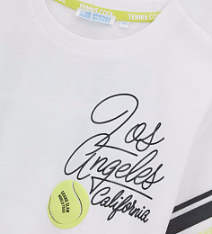 Футболка с теннисным мячом от бренда Original Marines Белый