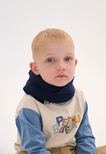 Снуд Lilen merino night blue от бренда Peppihat