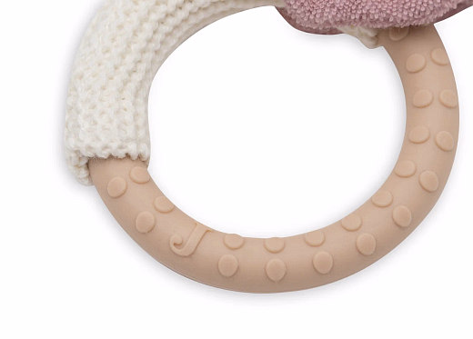 Прорезыватель силиконовый Кошечка Жили от бренда Jollein