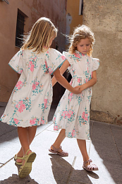 Платье Delphine Pink Roses от бренда C'ERA UNA VOLTA