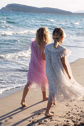 Платье Marisol Blue Flower от бренда C'ERA UNA VOLTA