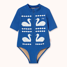 Купальник Zip Swan от бренда Tinycottons