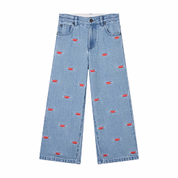 Джинсы Lips от бренда Stella McCartney kids