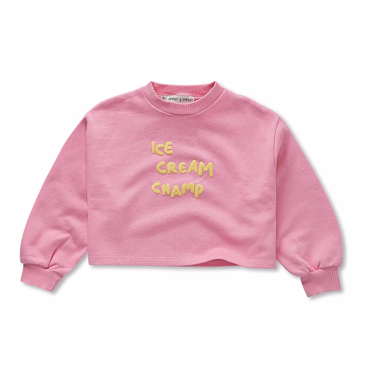 Свитшот Pink Ice cream от бренда Sproet & Sprout