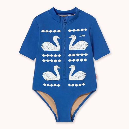 Купальник Zip Swan от бренда Tinycottons