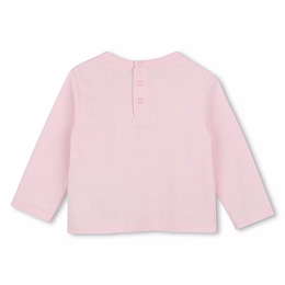 Лонгслив с неоновым сердцем от бренда Billieblush
