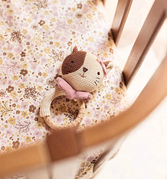 Прорезыватель силиконовый Кошечка Жили от бренда Jollein