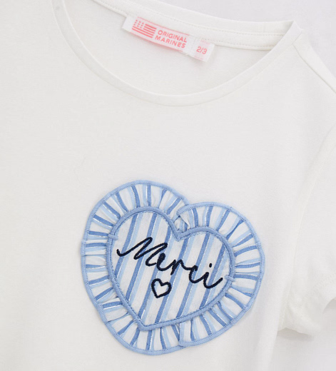 Футболка Mersi от бренда Original Marines Молочный