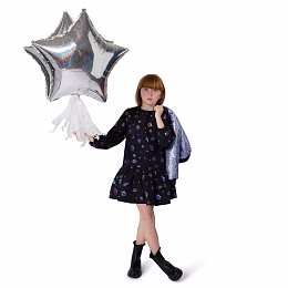 Бомбер Navy Silver от бренда Billieblush