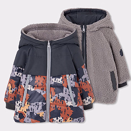 Куртка двусторонняя Mountains от бренда Boboli