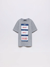 Футболка Grey My Name Is от бренда Stormies Серый