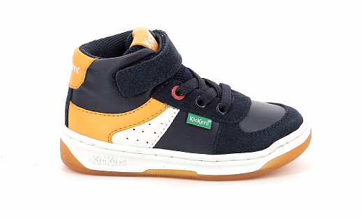 Кеды KICKALIEN NAVY ORANGE от бренда KicKers