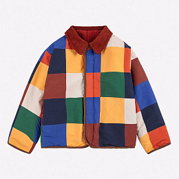 Куртка двусторонняя Multicolor Tiles от бренда Bobo Choses