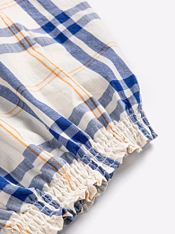 Блузка Fun Tartan от бренда Bobo Choses