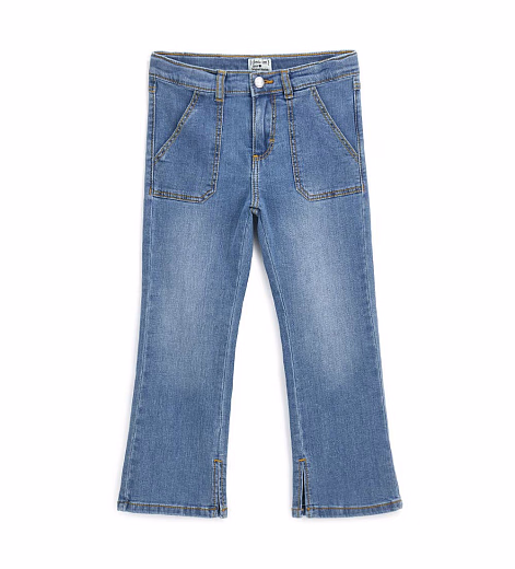 Джинсы с разрезами снизу от бренда Original Marines