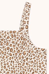 Топ Leopard print от бренда Tinycottons