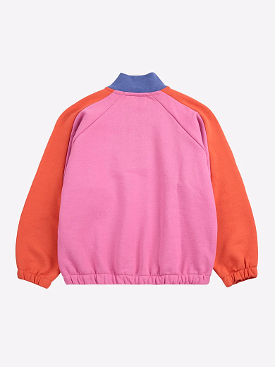 Свитшот Smiling Сolor Block от бренда Bobo Choses