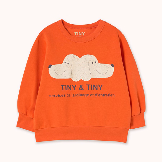 Свитшот ORANGE DOGS от бренда Tinycottons