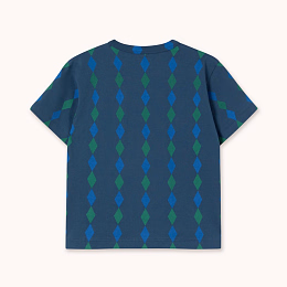 Футболка Diamond stripe от бренда Tinycottons Синий