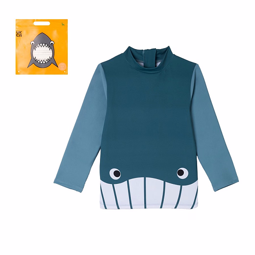 Лонгслив Whale Graphic от бренда Stella McCartney kids