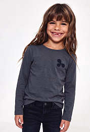 Лонгслив Flower embroidery от бренда Boboli