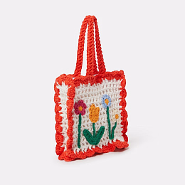 Сумка Floral Applique от бренда Stella McCartney kids