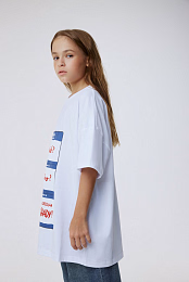 Футболка White My Name Is от бренда Stormies Белый