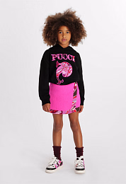 Худи Black Orchidee от бренда Emilio Pucci