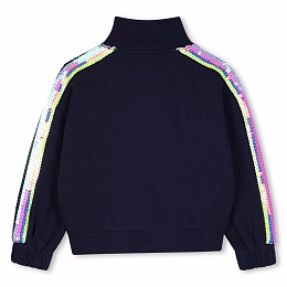 Толстовка Navy  с пайетками от бренда Billieblush