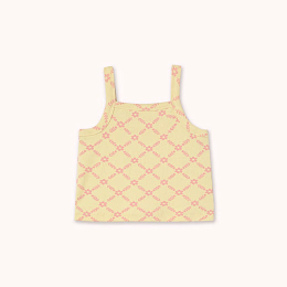 Майка FLOWER GRID от бренда Tinycottons