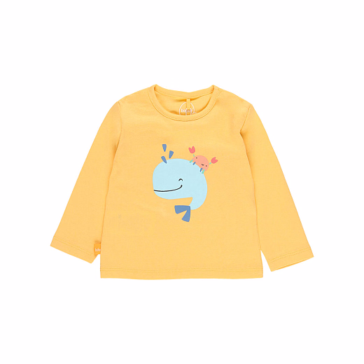 Лонгслив и джоггеры Happy sea creatures от бренда Boboli