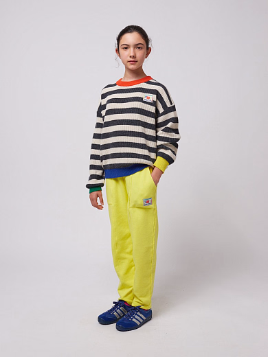 Спортивные штаны Smiling yellow от бренда Bobo Choses