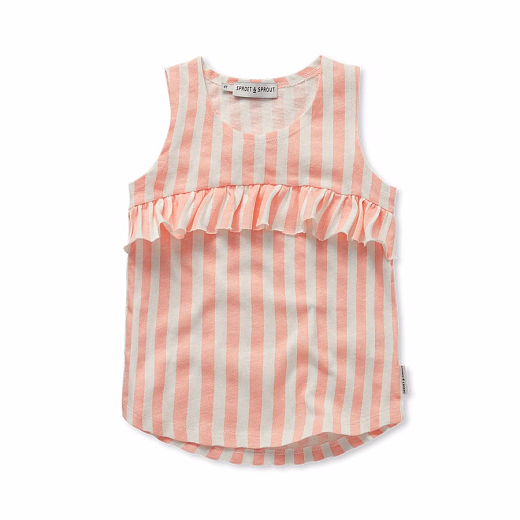 Майка ruffle stripes от бренда Sproet & Sprout