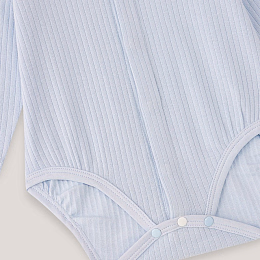 Боди с воротником 3 шт White-Blue от бренда Anna Leon