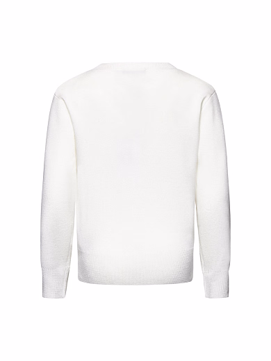 Джемпер White Flowers от бренда Trussardi
