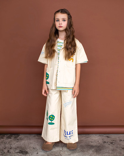 Джинсы ARTSY TREE от бренда Tinycottons