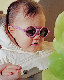 Очки BABY Round Sunglasses-Flower Stall-Rock Rose от бренда Olivio and Co