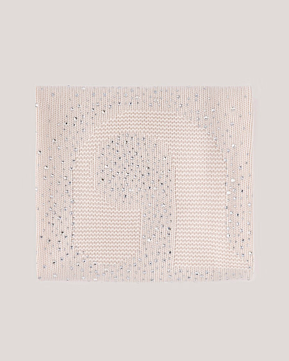 Плед инкрустированный кристаллами от бренда Anna Leon