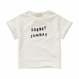 Футболка Sorbet Sunday от бренда Sproet & Sprout Молочный