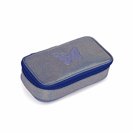 Пенал Blue Iridescent Butterfly от бренда Caramel et Cie