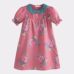 Платье Loredana Pink Flowers от бренда C'ERA UNA VOLTA