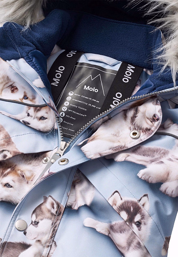 Комбинезон Pyxis Fur Husky Cubs от бренда MOLO