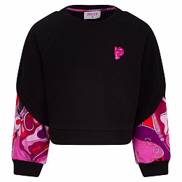 Свитшот Black Orchidee от бренда Emilio Pucci