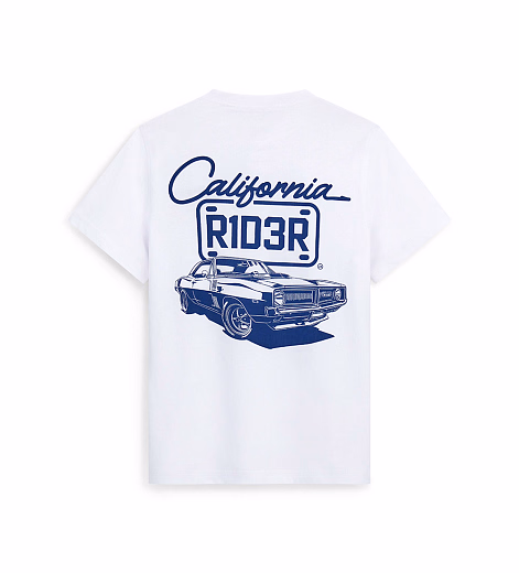 Футболка California R1D3R от бренда Original Marines Белый