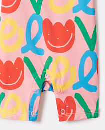 Комбинезон Love Print от бренда Stella McCartney kids