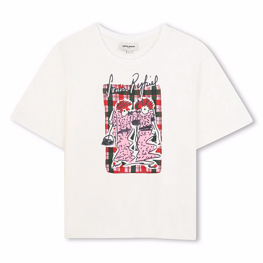 Футболка Model girls от бренда SONIA RYKIEL Белый