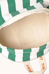 Рюкзак Green stripes от бренда Tinycottons