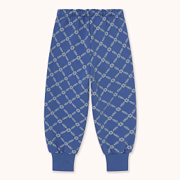 Джоггеры FLOWER GRID от бренда Tinycottons