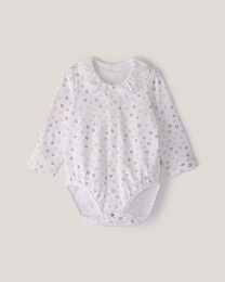 Набор боди с воротником розового и белого цвета от бренда Anna Leon