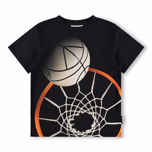Футболка Riley Basket Hoop Dk от бренда MOLO Черный